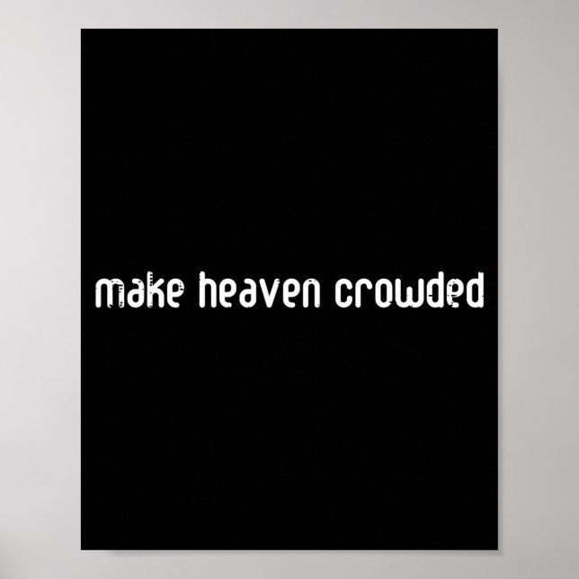 Heaven Christian Religious God Jesus Men Women Kid Poster (Vorne)