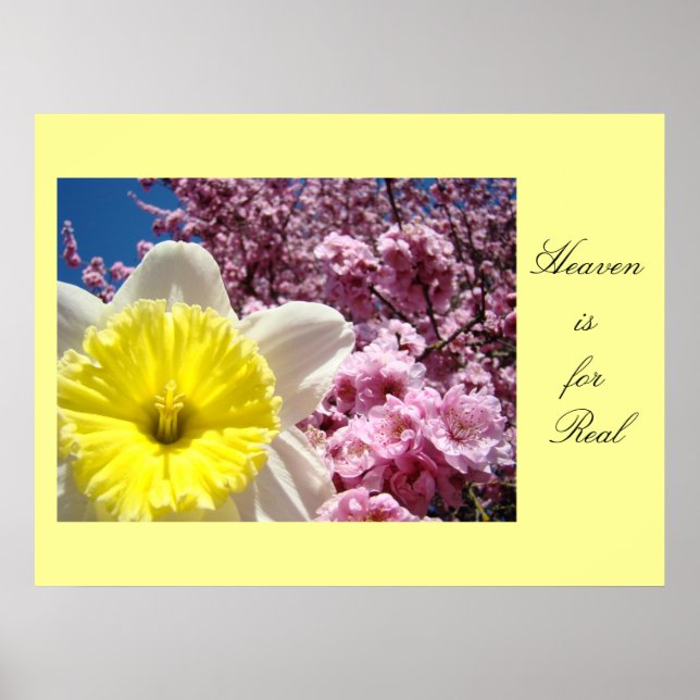 Heaven ist für Real Art Drucke Frühjahr Blumen (Vorne)