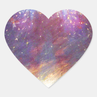 HEAVEN IST MEIN THRONE - DIE ERDE IST MEIN FUSSSTO Herz-Aufkleber