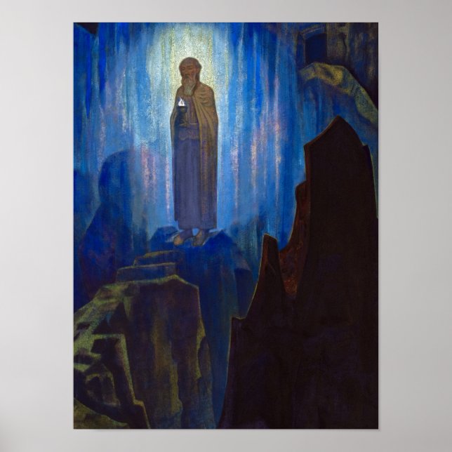Heaven Light von Nicholas Roerich Poster (Vorne)