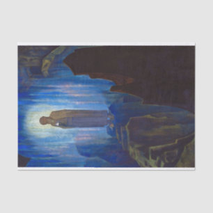 Heaven Light von Nicholas Roerich Seidenpapier