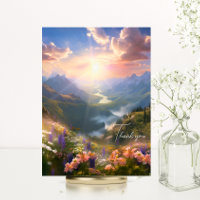 Heaven Mountains Sun Wilde Blume Beileid