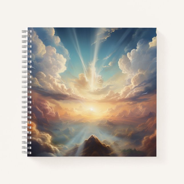 Heaven Notebook Notizbuch (Vorderseite)