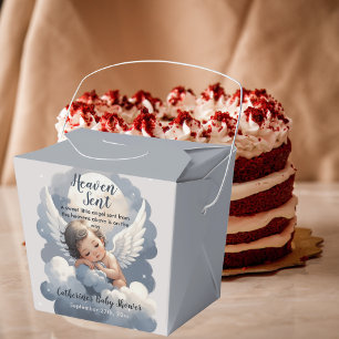 Heaven schickte Angel Baby in Clouds Babydusche Geschenkschachtel