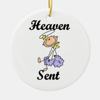 Heaven Sent Angel T - Shirt und Geschenke Keramik Ornament