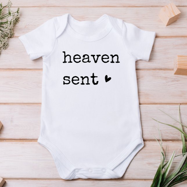 Heaven Sent Baby Baptisse Christlich Baby Baby Strampler (Von Creator hochgeladen)