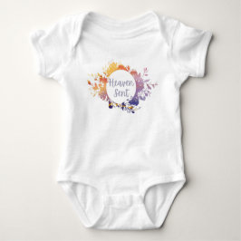 Heaven Sent Christlich Girls Floral Baby Strampler