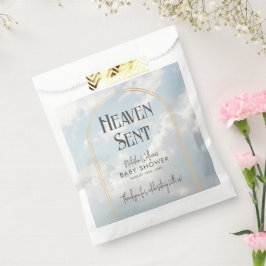 Heaven Sent Clouds Sky Celestial Baby Dusche Geschenktütchen