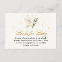 Heaven Sent White Dove Baby Shower Books for Baby