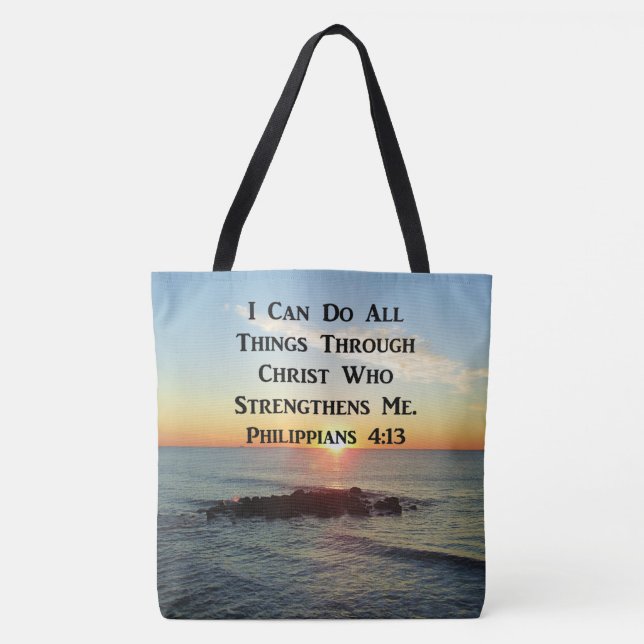 HEAVENLY PHILIPPIANS 4:13 SCRIPTURE DESIGN (Vorderseite)