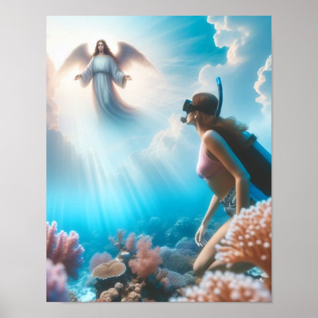 Heavenly snorkel poster (Vorne)
