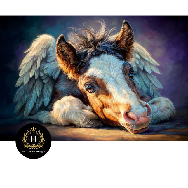 Heavenly Winged Foal Angel Decoupage Seidenpapier (Von Creator hochgeladen)