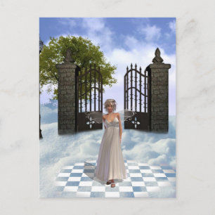 Heavens Angel Postcard Postkarte