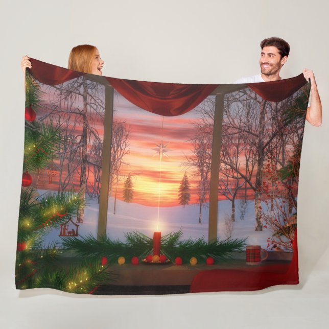 Heaven's Dayspring Fleece Blanket (Beispiel)