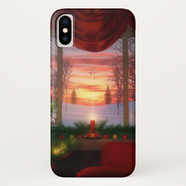 Heaven's Dayspring Weihnachten iPhone Case (Rückseite)