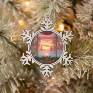 Heaven's Dayspring Weihnachten Snowflake Ornament