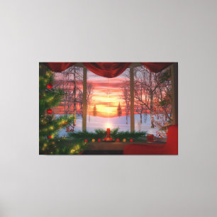 Heaven's Dayspring Weihnachts Canvas Print Leinwanddruck