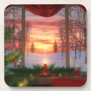 Heaven's Dayspring Weihnachts Cork Untersetzer