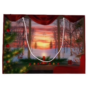 Heaven's Dayspring Weihnachtsgeschenktasche Große Geschenktüte