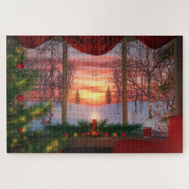 Heaven's Dayspring Weihnachtspuzzle Puzzle (Horizontal)