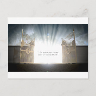 Heavens Gates Opening Postkarte