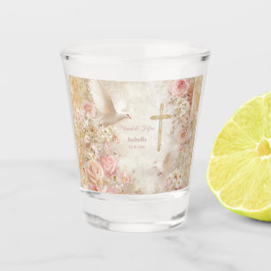 Heaveny Blush & Gold Quince, kundenspezifisch Schnapsglas
