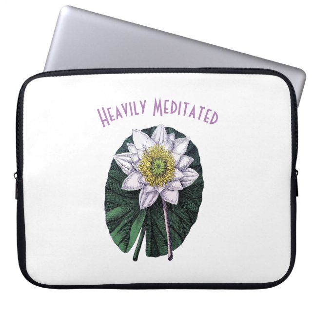 Heavily Meditated Funny Louts Laptopschutzhülle (Vorderseite)