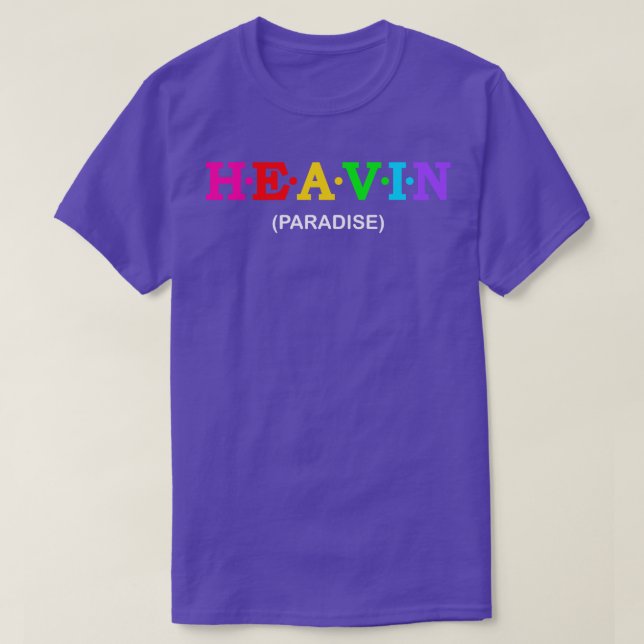 Heavin Paradies T-Shirt (Design vorne)