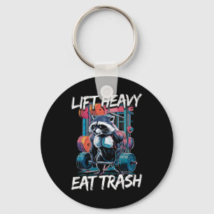 Heavy Eat Müll Gewichtheben Bodybuilding Gy Schlüsselanhänger