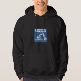Heavy Equipment Operator Blueprint Hoodie