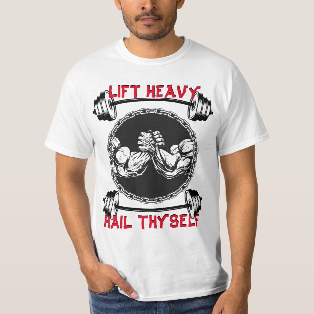 Heavy heben, Hail Thyself! T-Shirt (Vorderseite)