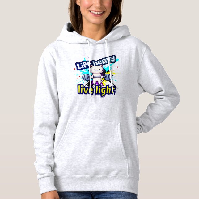Heavy - Heft Hoodie (Vorderseite)