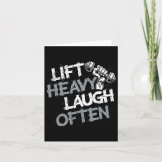 Heavy Lgh Hub Oft Weightlifter Bodybuilding B Karte