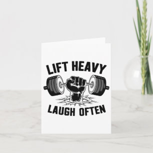 Heavy Lgh Hub Oft Weightlifter Bodybuilding B Karte