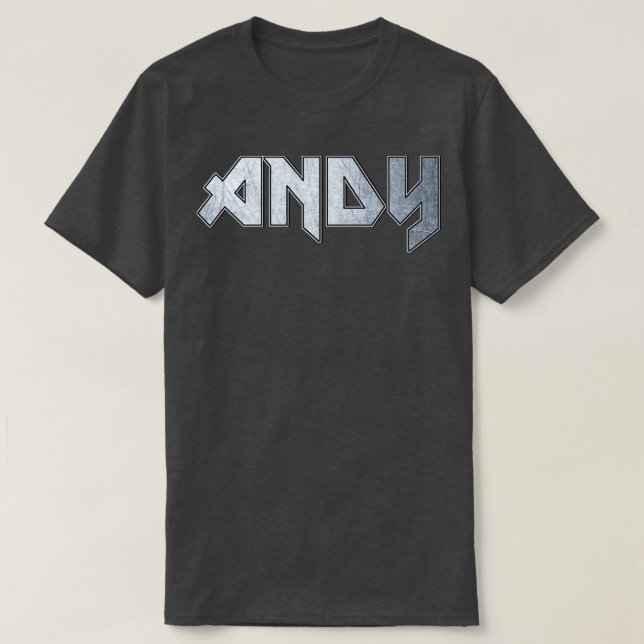 Heavy Metal Andy T-Shirt (Design vorne)