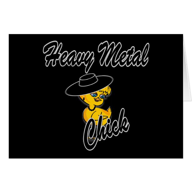 Heavy Metal Chick #4 (Vorderseite (Horizontal))