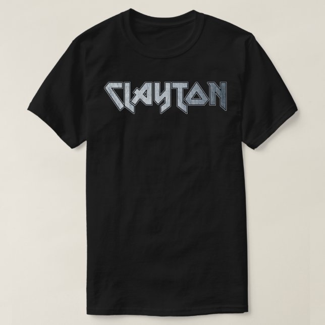 Heavy Metal Clayton T-Shirt (Design vorne)