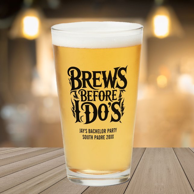 Heavy Metal Custom Bachelor Party Rock N' Roll Glas (Von Creator hochgeladen)