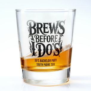 Heavy Metal Custom Junggesellenabschied Rock N 'Ro Schnapsglas