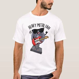 Heavy Metal Fan Funny Music Puff T-Shirt