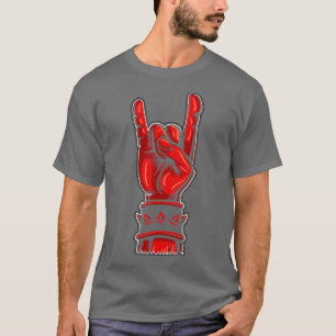 Heavy Metal Gitarre Death Metal Rock'n'Roll Music T-Shirt