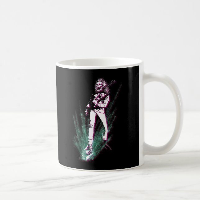 Heavy Metal Gitarre Player Kaffeetasse (Rechts)