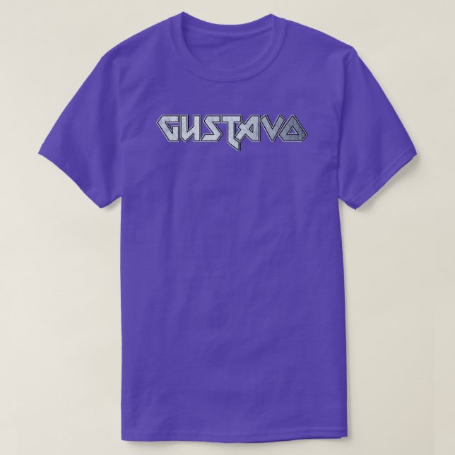 Heavy Metal Gustavo T-Shirt (Design vorne)