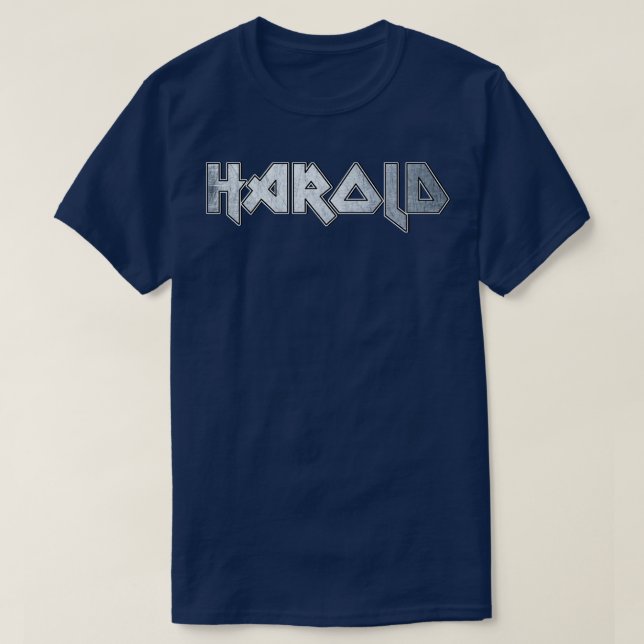 Heavy Metal Harold T-Shirt (Design vorne)