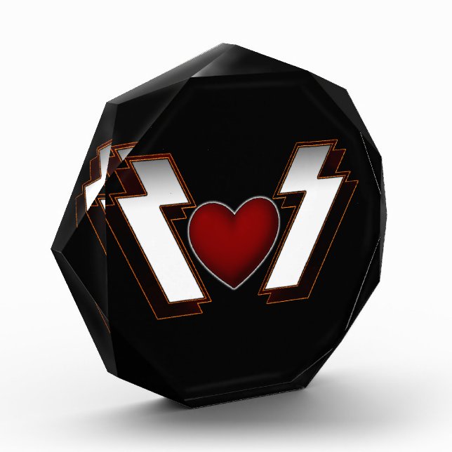Heavy Metal Heart Fotoblock (Links)