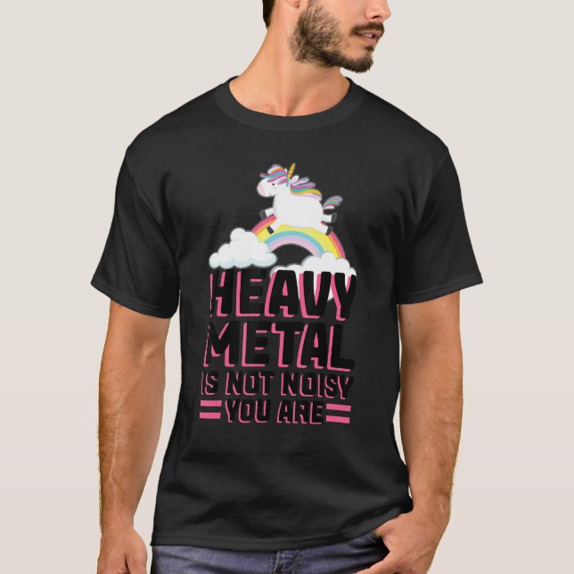 Heavy Metal ist nicht laut, Sie sind Musik Festiva T-Shirt (Vorderseite)