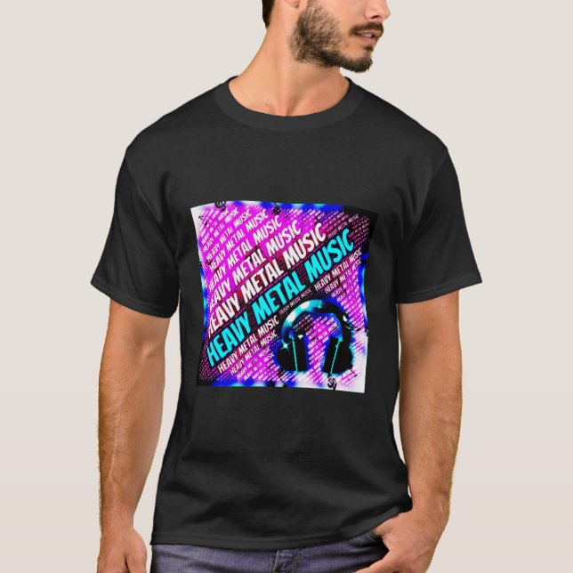 Heavy Metal Music T-Shirt (Vorderseite)