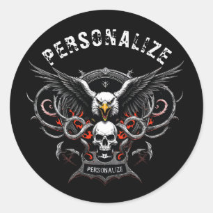 Heavy Metal Rock & Roll Band Aufkleber Artikel Edi