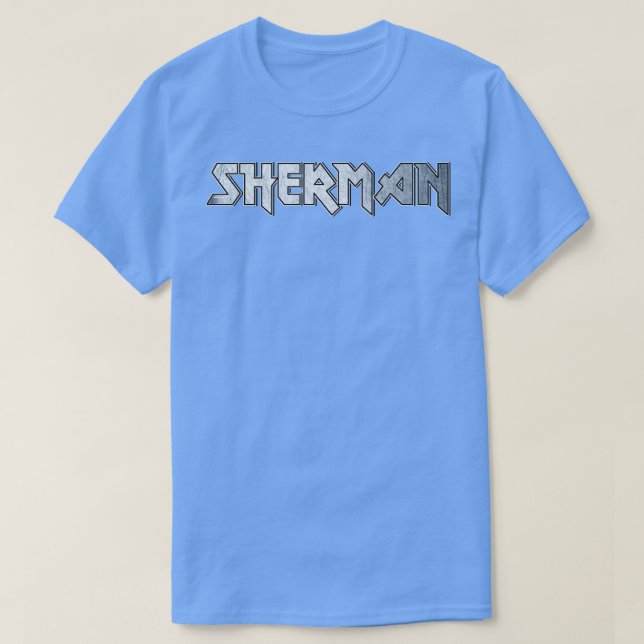 Heavy Metal Sherman T-Shirt (Design vorne)
