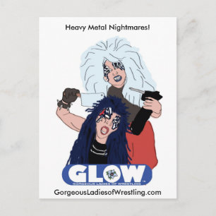 Heavy Metal Sisters Post Car Postkarte